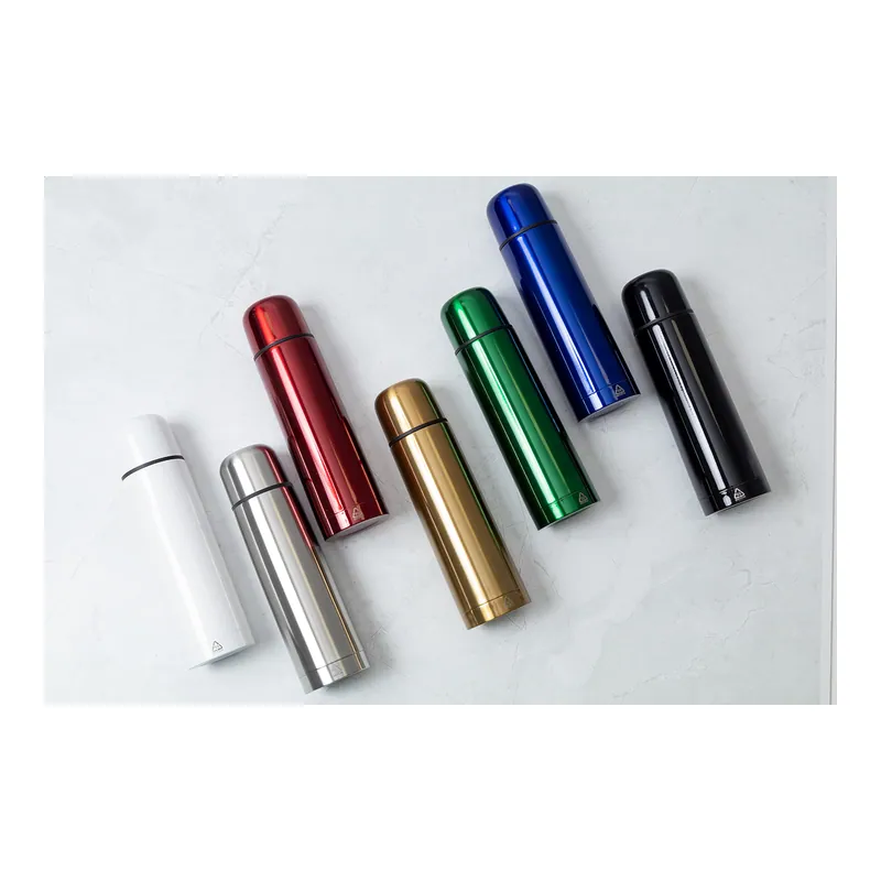 Colombaccio – Thermos in acciaio inox riciclato 500 ml, colore Rosso