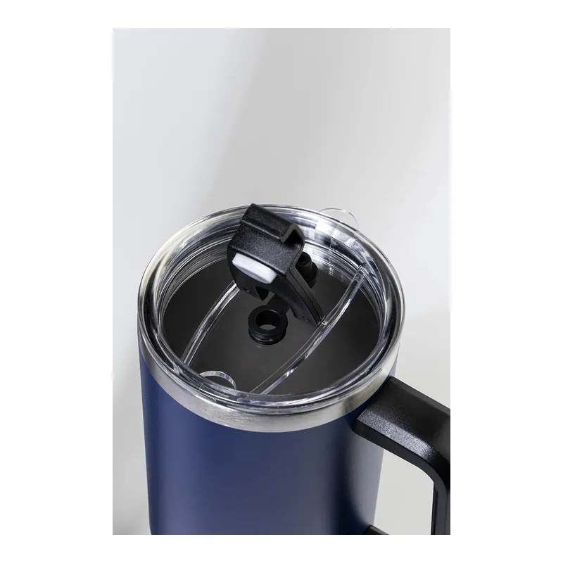 Arenaria – Tumbler termico in acciaio inox riciclato 1200 ml, colore Blu scuro