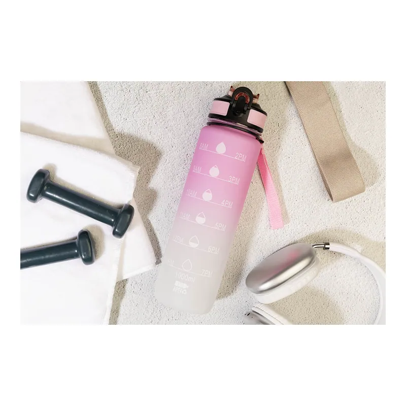 Pigna – Borraccia sportiva in RPET riciclato 1 litro, colore Rosa
