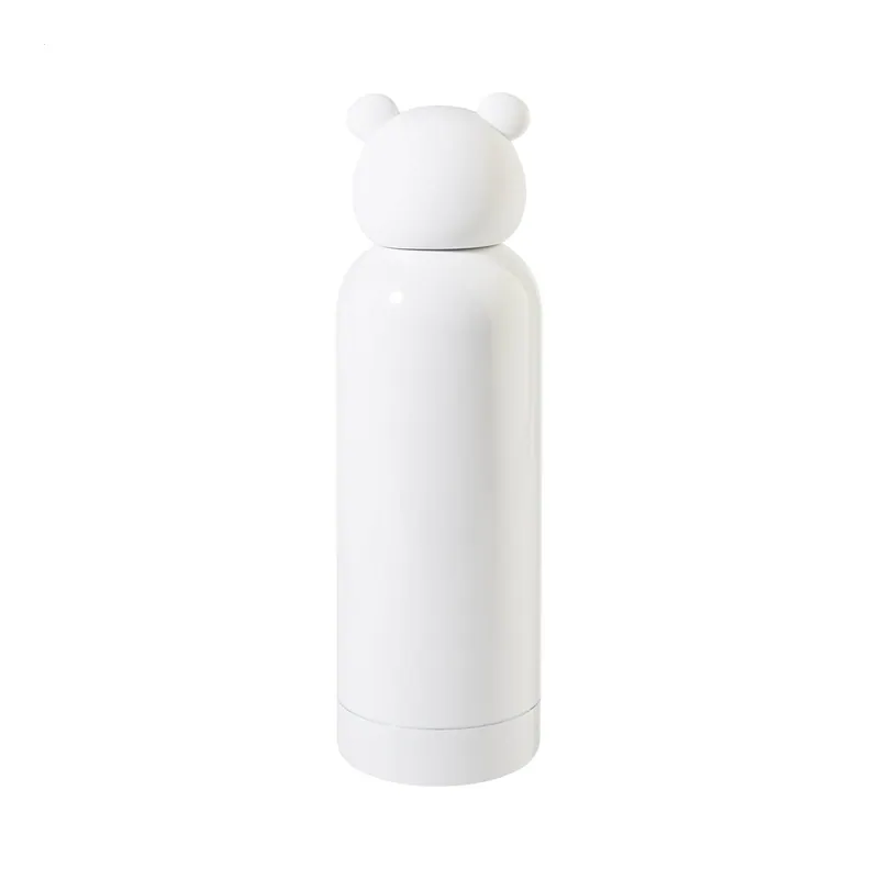 Barlume – Borraccia termica in acciaio inox riciclato 500 ml, colore Bianco