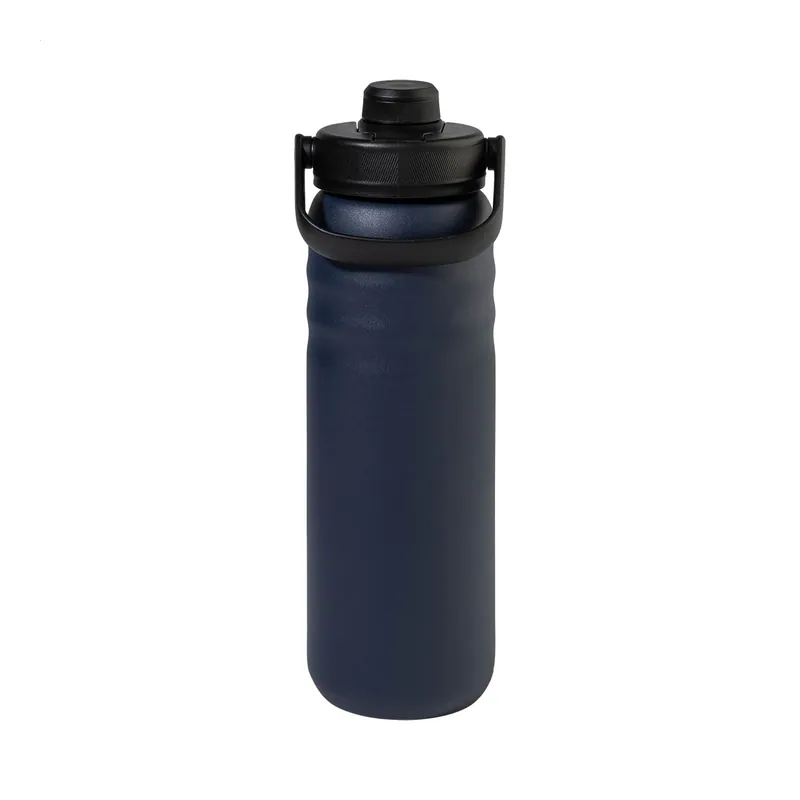Muflone – Borraccia termica in acciaio inox riciclato 600 ml, colore Blu scuro