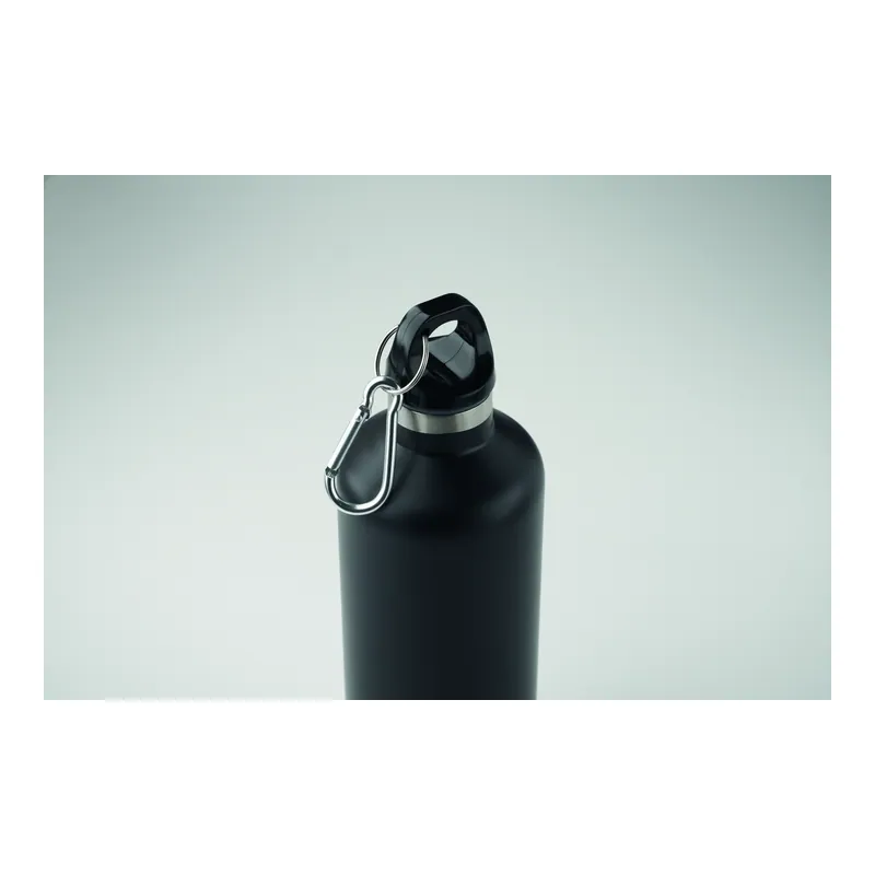 Gheppio – Thermos in acciaio inox riciclato 500 ml, colore Nero, vista dettaglio