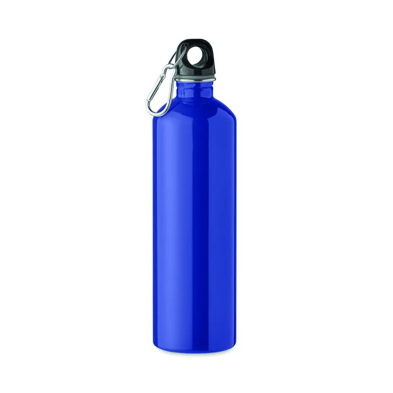 Fiordo – Borraccia sportiva in acciaio inox riciclato 750 ml, colore Blu, vista fronte