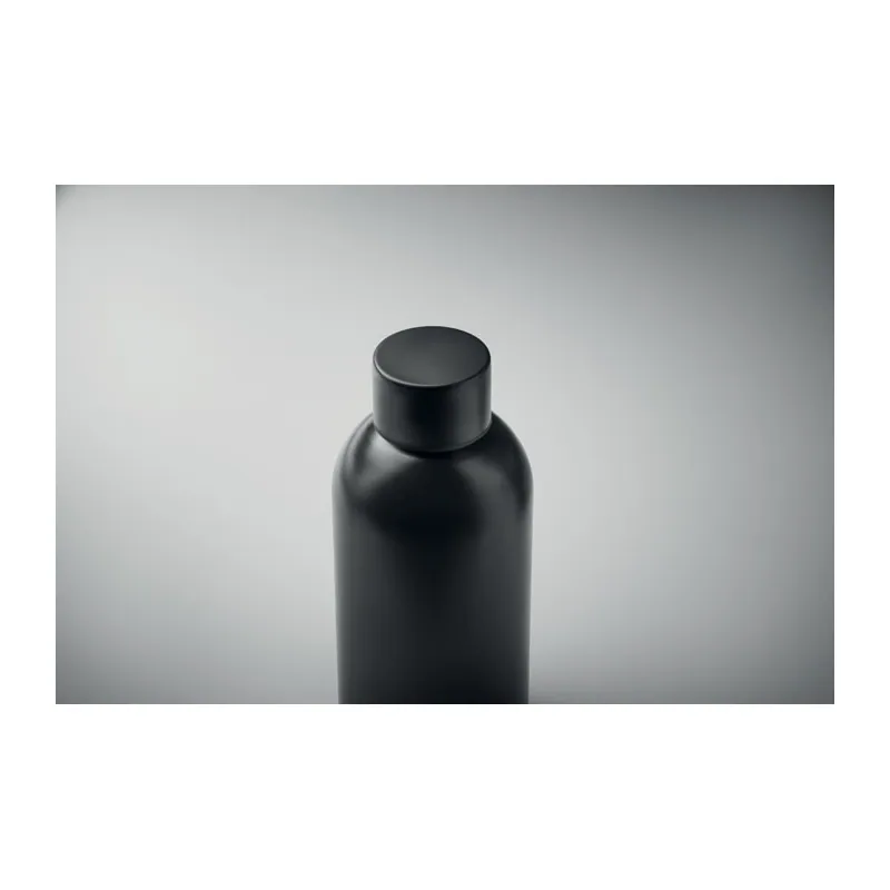 Neve – Borraccia sportiva in acciaio inox riciclato 500 ml, colore Nero, vista dettaglio