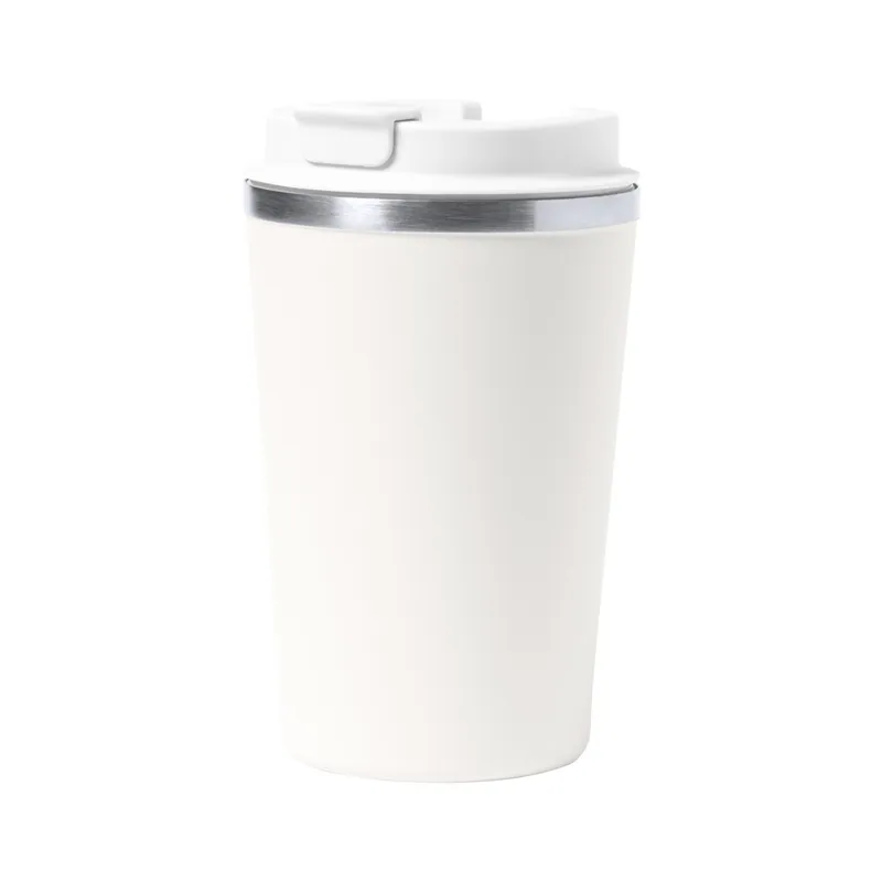 Scoiattolo – Tumbler termico in acciaio inox 350 ml, colore Beige, vista fronte