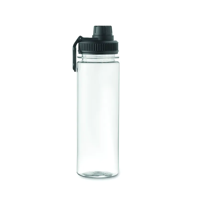 Limone – Borraccia sportiva in RPET riciclato 750 ml, colore Nero, vista aperta