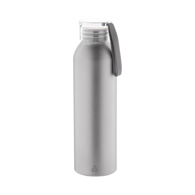 Arpeggio – Borraccia in alluminio 600 ml, colore Argento, vista fronte