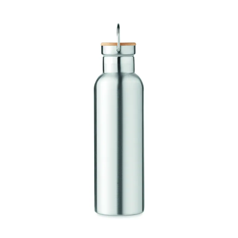 Libeccio – Thermos in acciaio inox 750 ml, colore Argento Opaco, vista aperta