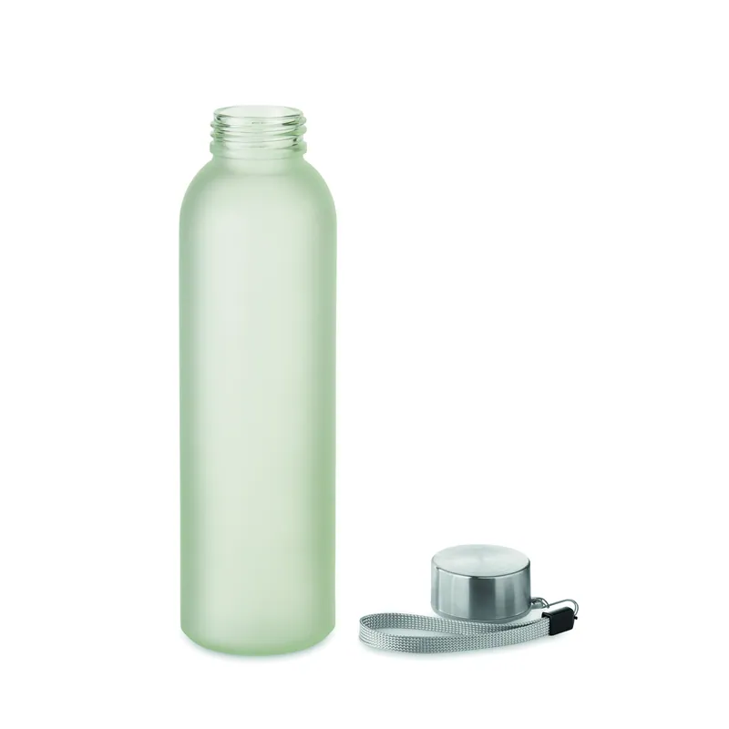 Terso – Borraccia in vetro 500 ml, colore Bianco Trasparente, vista dall alto
