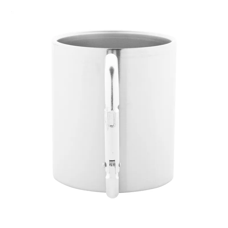 Tortora – Tumbler termico in acciaio inox 200 ml, colore Argento, vista fronte