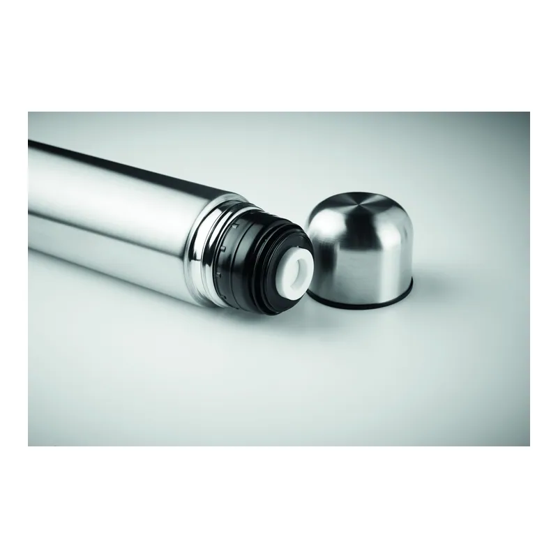 Pendio – Thermos in acciaio inox 1 litro, colore Argento Opaco, vista dettaglio