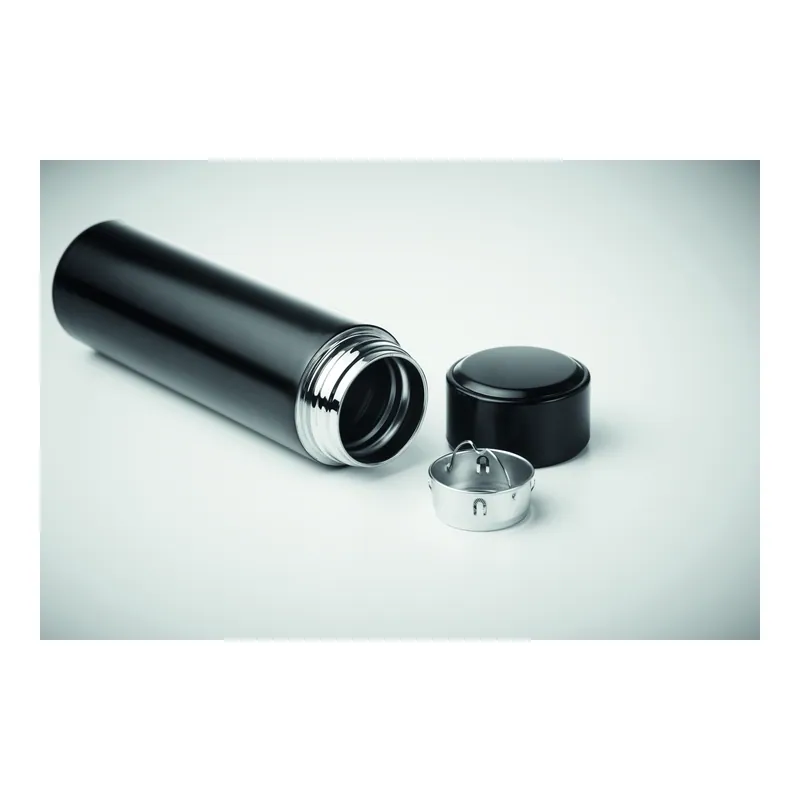 Magnolia – Thermos in acciaio inox 460 ml, colore Nero, vista dall alto