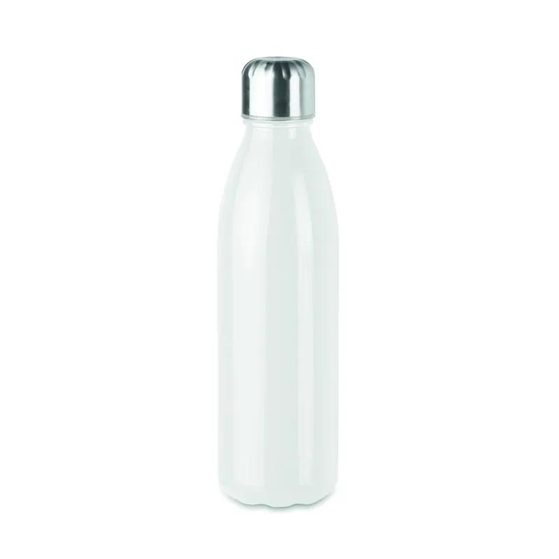Vento – Borraccia in vetro 650 ml, colore Bianco, vista fronte