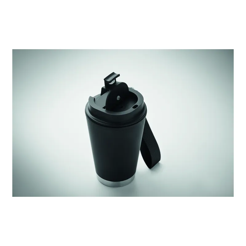 Abete – Bicchiere riutilizzabile in polipropilene 300 ml, colore Nero, vista dettaglio