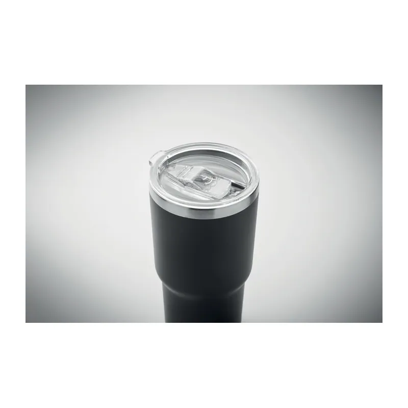 Ambra – Bicchiere riutilizzabile in acciaio inox 550 ml, colore Nero, vista dettaglio