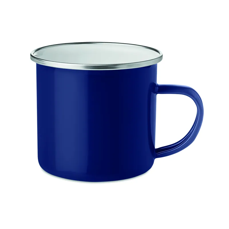 Corbezzolo – Tazza da viaggio in metallo 350 ml, colore Blu, vista fronte