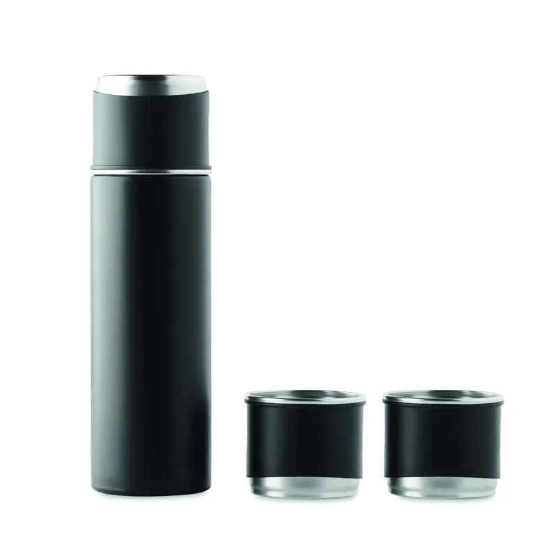 Conchiglia – Thermos in acciaio inox 420 ml, colore Nero, vista dall alto