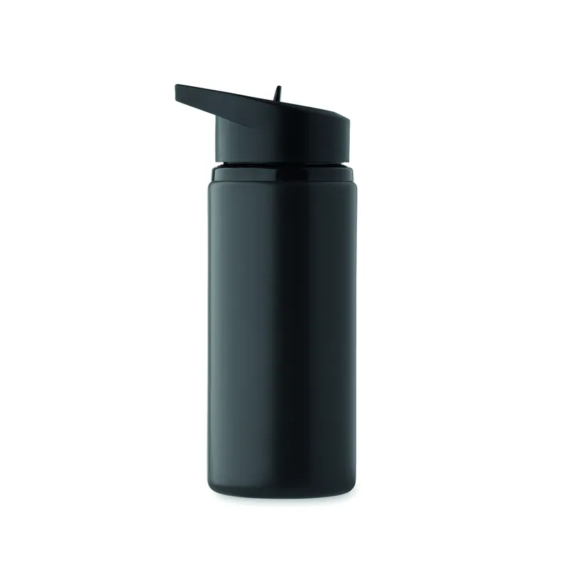 Foresta – Borraccia sportiva in acciaio inox riciclato 500 ml, colore Nero