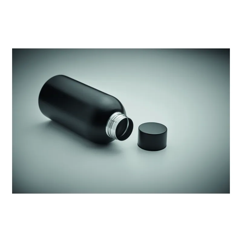Neve – Borraccia sportiva in acciaio inox riciclato 500 ml, colore Nero