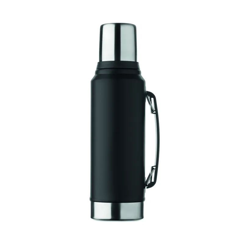 Torrente – Thermos in acciaio inox, colore Nero