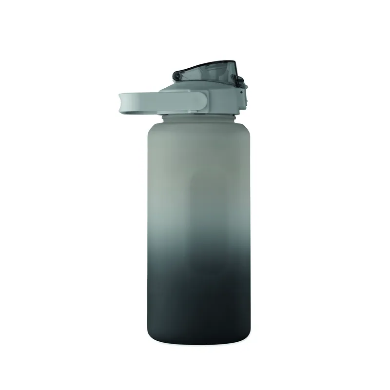 Valle – Borraccia sportiva in RPET riciclato 2 litroi, colore Nero