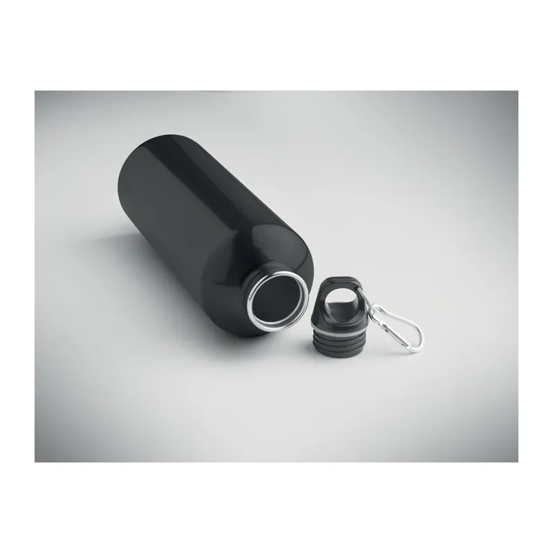 Grecale – Borraccia sportiva in acciaio inox 1 litro, colore Nero