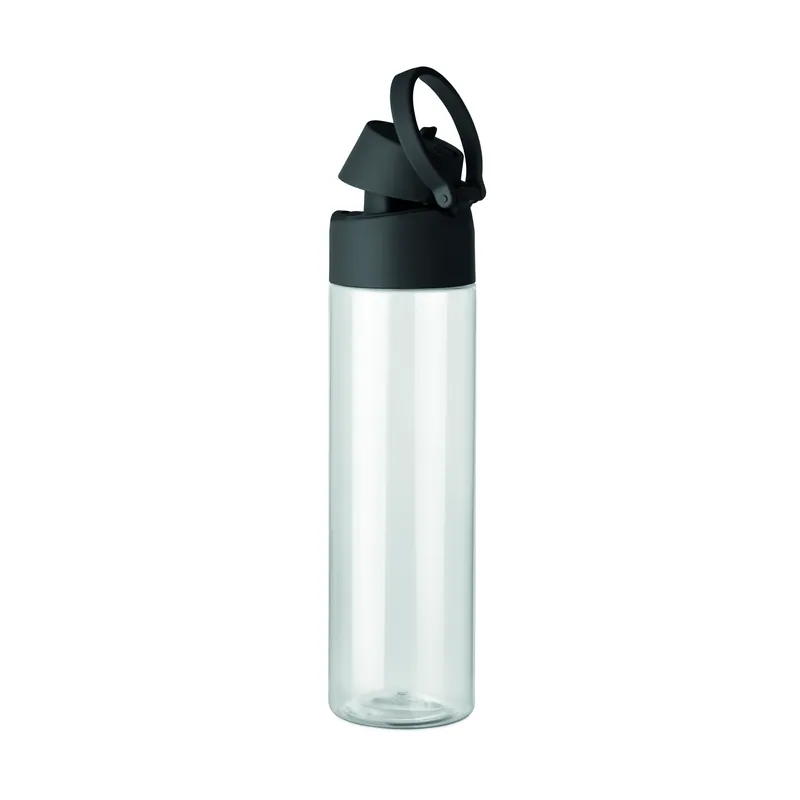 Abisso – Borraccia sportiva in RPET riciclato 700 ml, colore Nero, vista dall alto