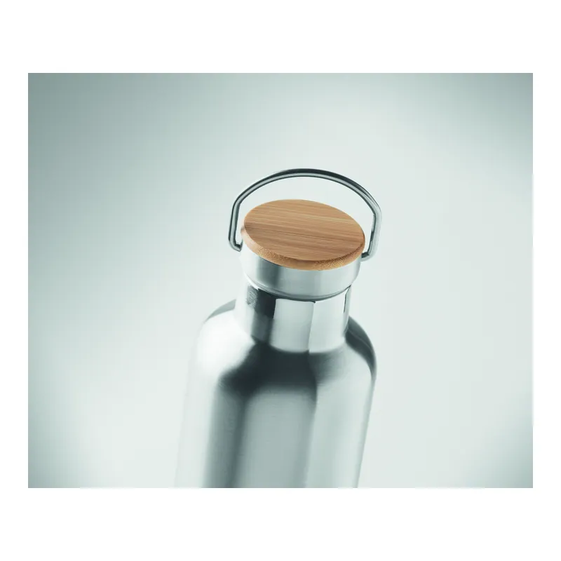Travertino – Thermos in acciaio inox 1 litro, colore Argento Opaco, vista dettaglio