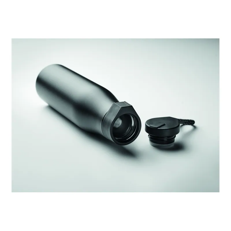 Lillà – Thermos in acciaio inox 600 ml, colore Nero, vista dettaglio