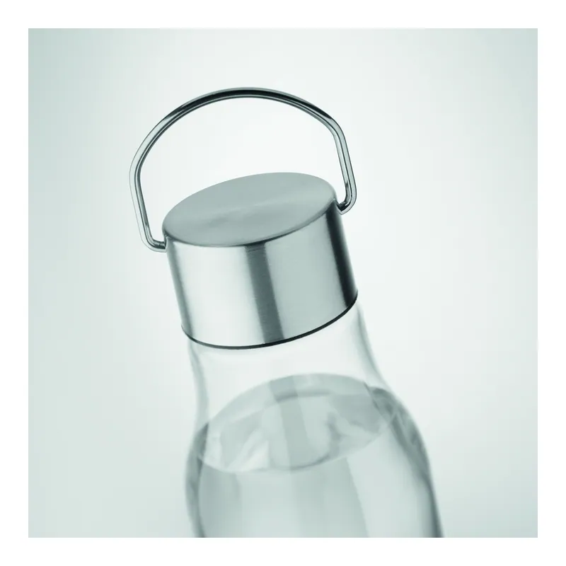 Temporale – Borraccia sportiva in RPET riciclato 600 ml, colore Trasparente, vista dettaglio