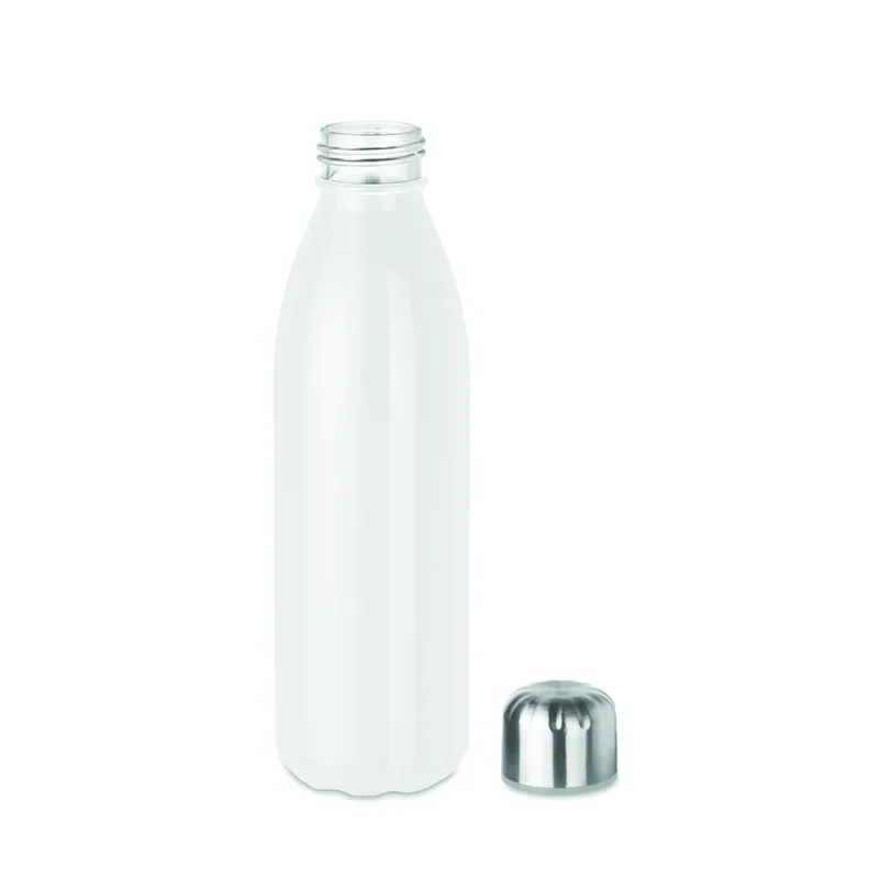 Vento – Borraccia in vetro 650 ml, colore Bianco, vista lato