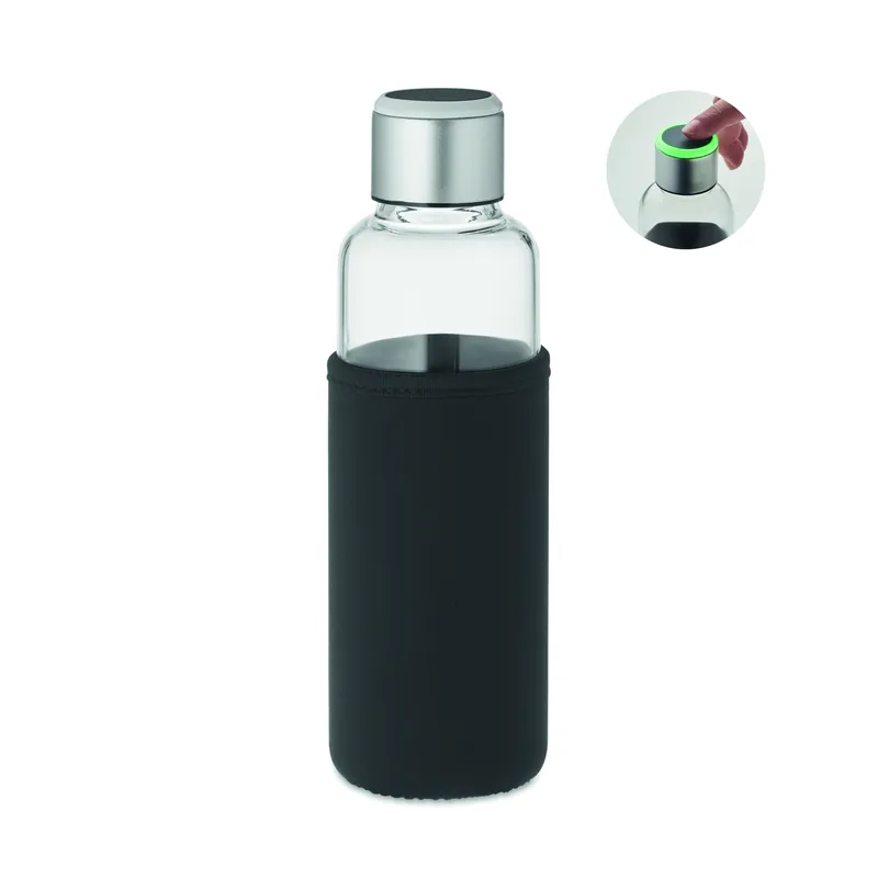 Sabbia – Set con borraccia in vetro borosilicato 500 ml