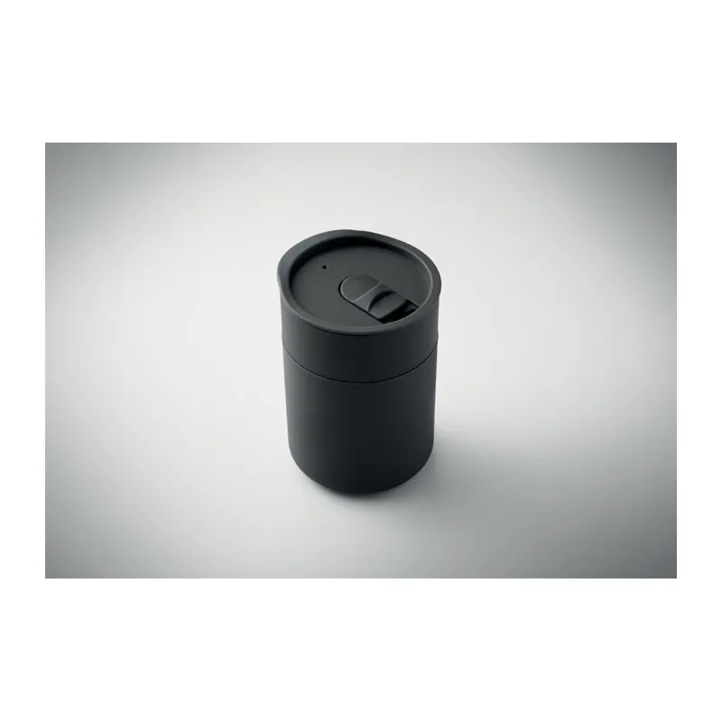 Olivo – Bicchiere riutilizzabile in polipropilene 330 ml, colore Nero, vista dettaglio
