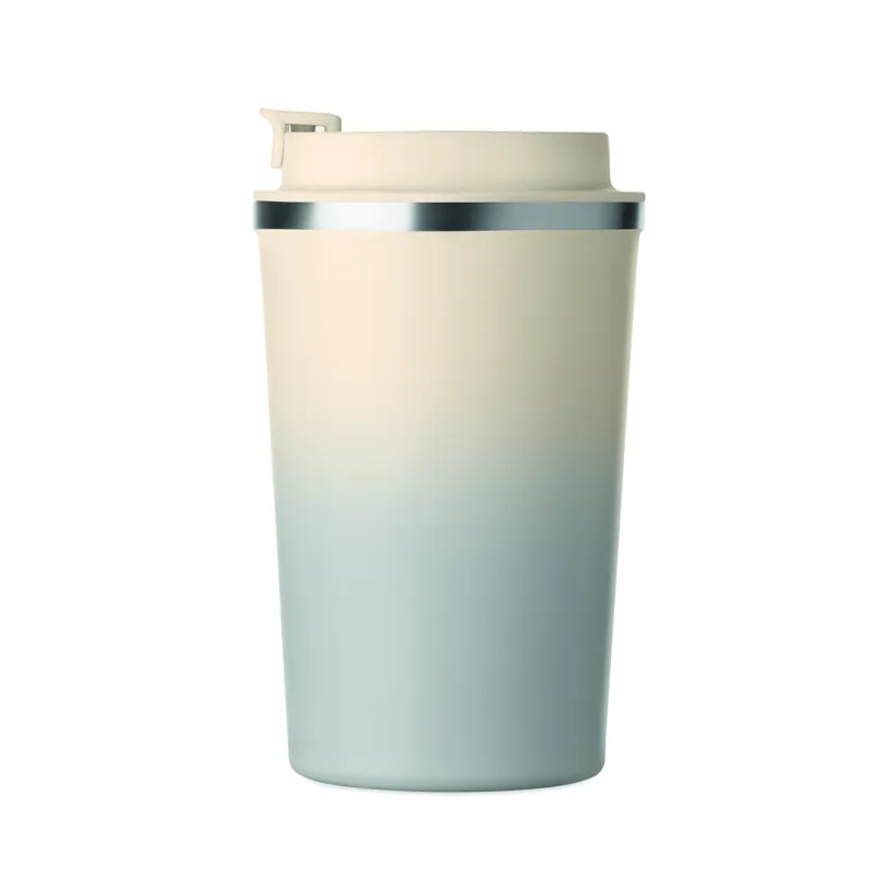 Ardesia – Bicchiere riutilizzabile in acciaio inox 350 ml, colore Grigio