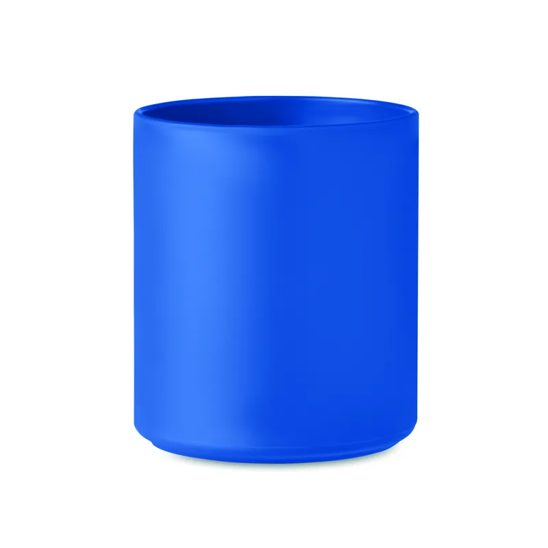 Fiordaliso – Bicchiere riutilizzabile in polipropilene 300 ml, colore Blu, vista lato