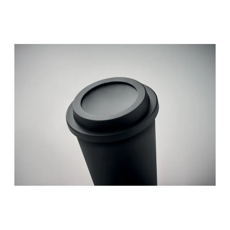 Basalto – Bicchiere riutilizzabile in polipropilene 300 ml, colore Nero, vista dettaglio